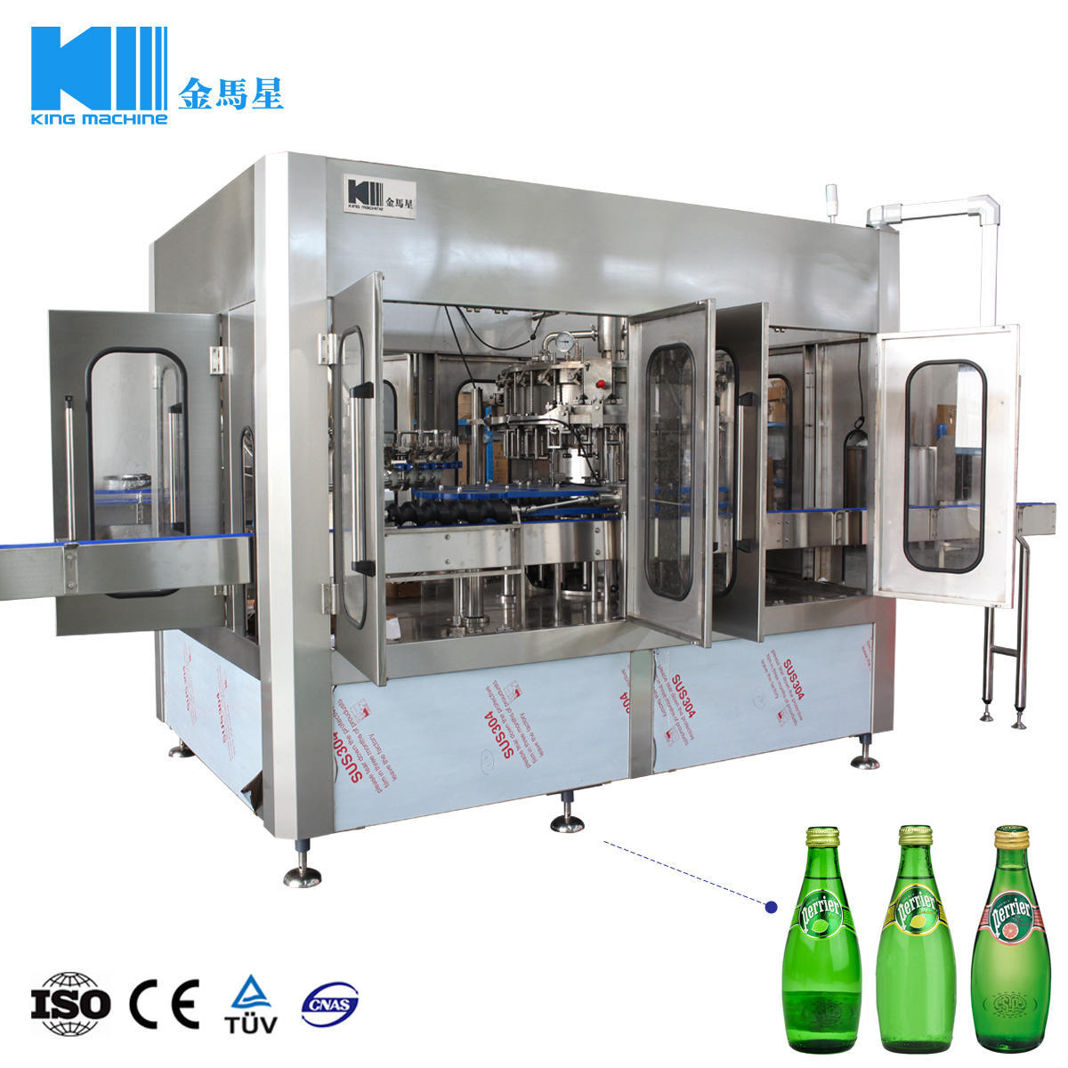 玻璃瓶飲料灌裝機
