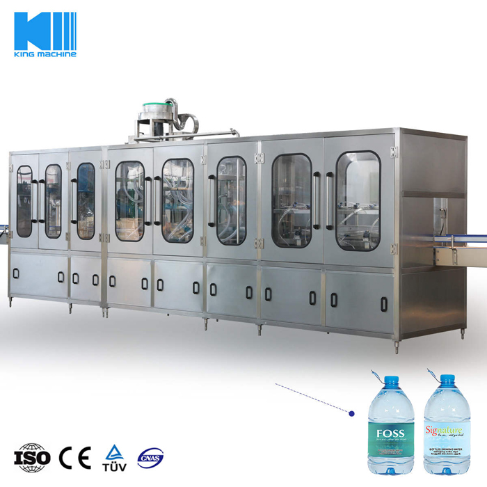 5升沖灌封三合一灌裝機